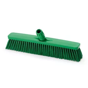   Igeax élelmiszeripari tolóseprű, partvis fej, 45cm, 0,5mm közepes sörtével, zöld
