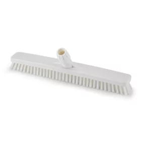   Igeax élelmiszeripari padlósúrolókefe 45cm széles fehér, 0,5mm közepes sörtével