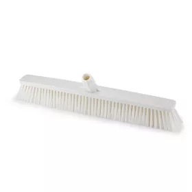   Igeax élelmiszeripari tolóseprű, partvis fej, 60cm, 0,75mm kemény sörtével, fehér