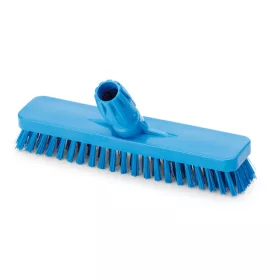   Igeax élelmiszeripari padlósúrolókefe 30cm széles, 0,5mm közepes sörtével, kék