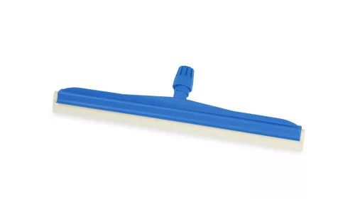 Igeax élelmiszeripari gumis padlólehúzó, univerzális nyélcsatlakozással, 55 cm kék