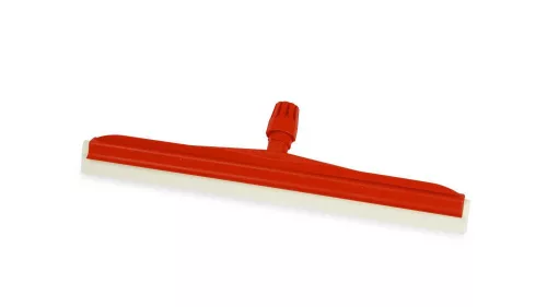 Igeax élelmiszeripari gumis padlólehúzó, univerzális nyélcsatlakozással, 55 cm piros