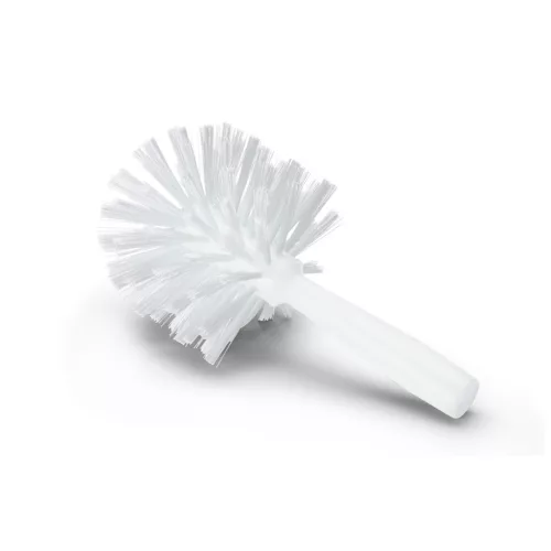 Igeax élelmiszeripari csőtisztító kefe, menetes nyélhez, 120mm fehér