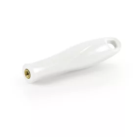   Igeax élelmiszeripari menetes nyél, fehér, 12cm,  cső- és üvegtisztító flexibilis hosszabbító szárhoz