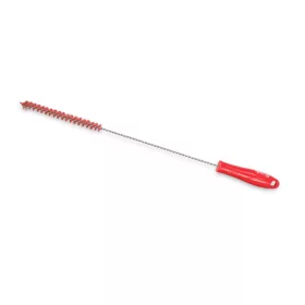   Igeax élelmiszeripari kémcső-, és üvegtisztító kefe, átmérő 10mm, hossz 50cm, piros