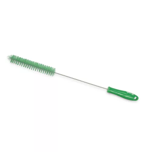Igeax élelmiszeripari kémcső-, és üvegtisztító kefe, átmérő 30mm, hossz 50cm, zöld