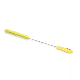   Igeax élelmiszeripari kémcső-, és üvegtisztító kefe, átmérő 30mm, hossz 50cm, sárga