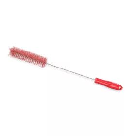   Igeax élelmiszeripari kémcső-, és üvegtisztító kefe, átmérő 40mm, hossz 50cm, piros