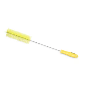   Igeax élelmiszeripari kémcső-, és üvegtisztító kefe, átmérő 50mm, hossz 50cm, sárga