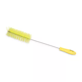   Igeax élelmiszeripari kémcső-, és üvegtisztító kefe, átmérő 60mm, hossz 50cm, sárga