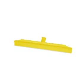   Igeax élelmiszeripari Monoblock professzionális gumis padlólehúzó, menetes, 45 cm sárga