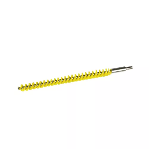 Igeax élelmiszeripari kémcső-, és üvegtisztító kefe fej, átmérő 13mm, hossz 23cm, sárga