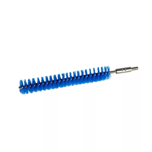 Igeax élelmiszeripari kémcső-, és üvegtisztító kefe fej, átmérő 25mm, hossz 23cm, kék