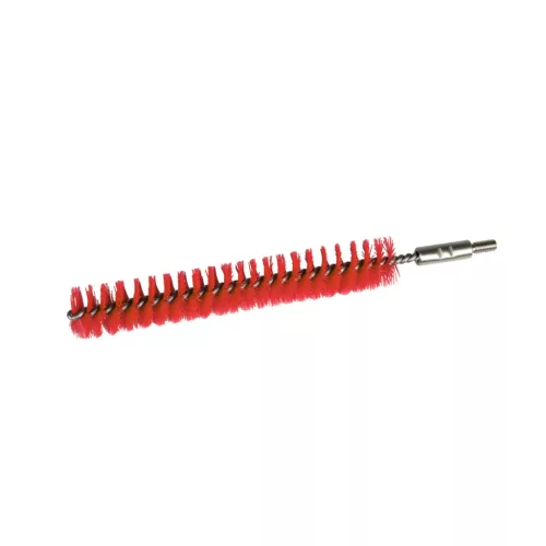 Igeax élelmiszeripari kémcső-, és üvegtisztító kefe fej, átmérő 25mm, hossz 23cm, piros