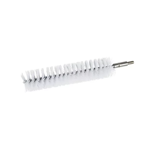 Igeax élelmiszeripari kémcső-, és üvegtisztító kefe fej, átmérő 38mm, hossz 23cm, fehér