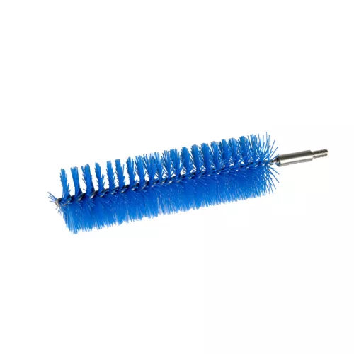 Igeax élelmiszeripari kémcső-, és üvegtisztító kefe fej, átmérő 50mm, hossz 23cm, kék