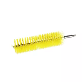   Igeax élelmiszeripari kémcső-, és üvegtisztító kefe fej, átmérő 50mm, hossz 23cm, sárga