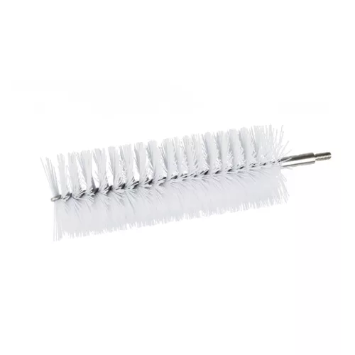 Igeax élelmiszeripari kémcső-, és üvegtisztító kefe fej, átmérő 64mm, hossz 23cm, fehér