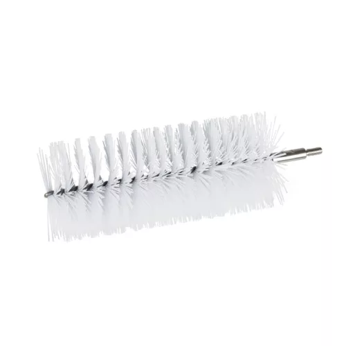 Igeax élelmiszeripari kémcső-, és üvegtisztító kefe fej, átmérő 76mm, hossz 23cm, fehér