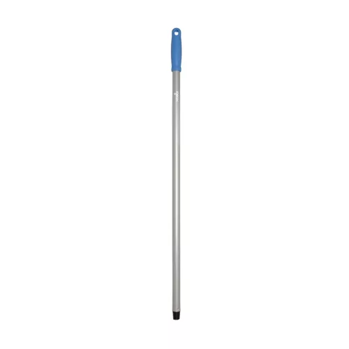 Igeax élelmiszeripari aluminium nyél menetes 80cm-es 22 mm átmérőjű, kék