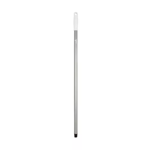 Igeax élelmiszeripari aluminium nyél menetes 80cm-es 22 mm átmérőjű, fehér