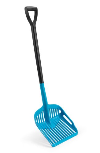 Igeax élelmiszeripari szita lapát nagy 350x150x1100mm kék