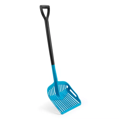 Igeax élelmiszeripari szűrőlapát nagy 350x150x1100mm kék