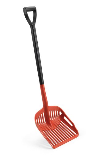 Igeax élelmiszeripari szita lapát nagy 350x150x1100mm piros