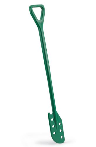 Igeax keverőlapát / kaparó lukacsos 130 mm x 1200 mm zöld