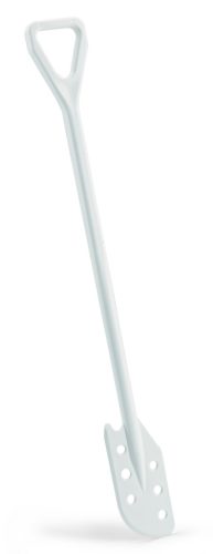 Igeax keverőlapát / kaparó lukacsos 130 mm x 1200 mm fehér