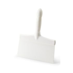   Igeax élelmiszeripari kaparó, markolattal, műanyag, fehér 