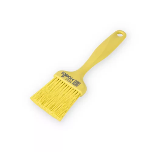Igeax élelmiszeripari ecset lapos sárga 60mm széles 0,2 mm puha sörtével