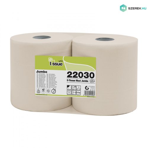 Celtex E-Tissue toalettpapír 26cm 2 réteg 300 6 tekercs/zsugor