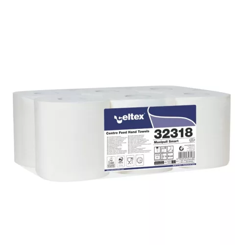 Celtex Maxipull Smart 2 réteg, 135m, 450 lap, 20x30cm 6 tekercs/zsugor