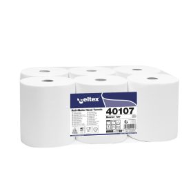  Celtex Master 120 tekercses kéztörlő cellulóz 2 réteg, 120m, 6 tekercs/zsugor