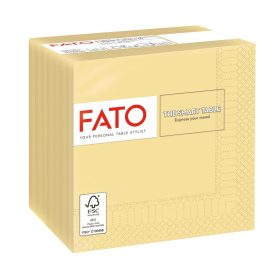   Fato Szalvéta 24x24cm pezsgőszín 2 rétegű 100 lap/csomag 