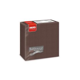   Fato Airlaid szalvéta 40x40cm Shade csokoládé barna 50 lapos