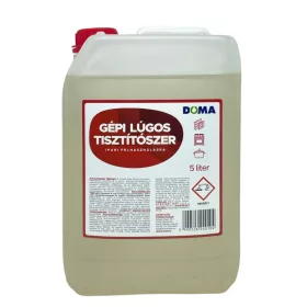 Doma gépi lúgos tisztítószer 5 Literes