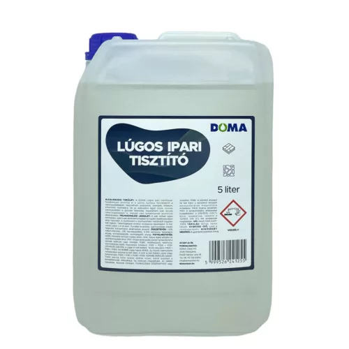 Doma lúgos ipari tisztítószer 5 Literes