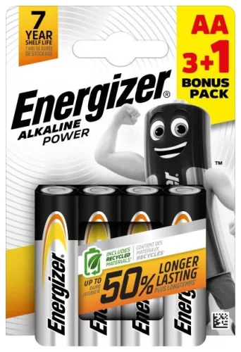 Energizer Power Alkáli Mikro Elem AA B4