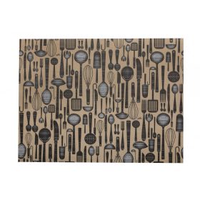   Infibra tányéralátét Brunch Villásreggeli mintás 30x40cm 250 darab/csomag