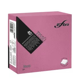 Infibra Szalvéta 38x38cm Fuchsia 2 réteg 40 lap/csomag 