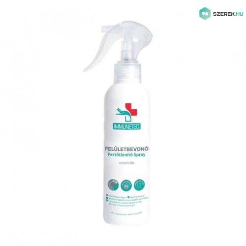 Immunetec Antimikrobiális felületbevonó fertőtlenítő spray 200 ml