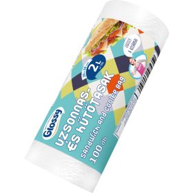 Glossy Uzsonnás Tasak 2 L 100 db Glossy Uzsonnás Tasak 2 L 100 db