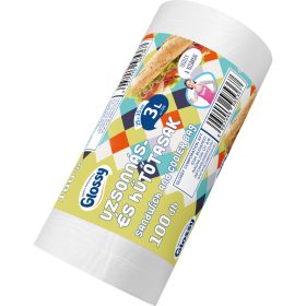 Glossy Uzsonnás Tasak 3 L 100 db Glossy Uzsonnás Tasak 3 L 100 db