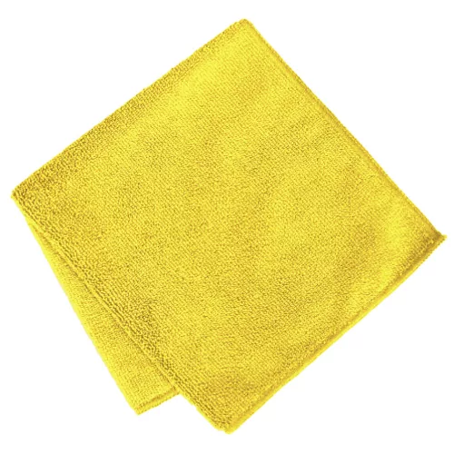 Mikroszálas törlőkendő 40x40cm 300g/m2 sárga 10 db-os