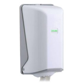   Vialli Mini tekercses kéztörlő adagoló ABS műanyag, fehér