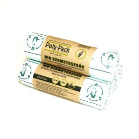 Kukoricakeményítő alapú (EN13432) PLA zsák 600x750x0,025mm, 60L, 10 darab/tekercs   Kukoricakeményítő alapú (EN13432) PLA zsák 600x750x0,025mm, 60L, 10 darab/tekercs