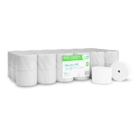  Tubeless Mini Duo toalettpapír 2 rétegű, fehér, recy, 102m, 36 tek/zsugor