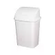 Planet Billenőfedeles szemetes kuka, műanyag, luxury fehér, 16 L 